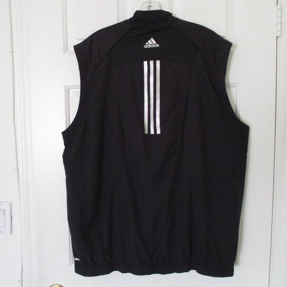 adidas ClimaProof Mens The Lakes Palm Desert 1/4 Zip Golf Windbreaker Vest - L - Picture 4 of 4